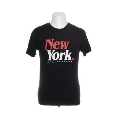 T-shirt (Zwart) van Originals by Jack & Jones Katoen