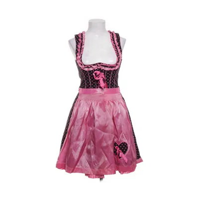 Dirndl (Sort, Pink) fra Landhaus Nylon, Polyester
