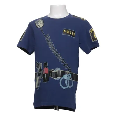 T-shirt (Blauw) van Polisen Katoen