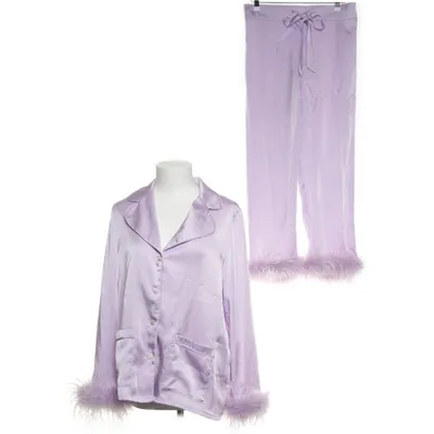 Pyjama (Lila) van Nadine Merabi Polyester, Zijde