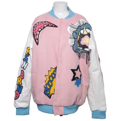 Collegejacka (Rosa, Blå, Flerfärgad) från Reason Polyester