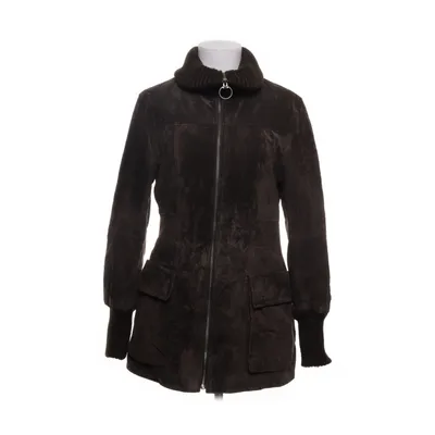 Vinterkappa (Brun) från H&M Akryl, Polyester, Mocka, Ull