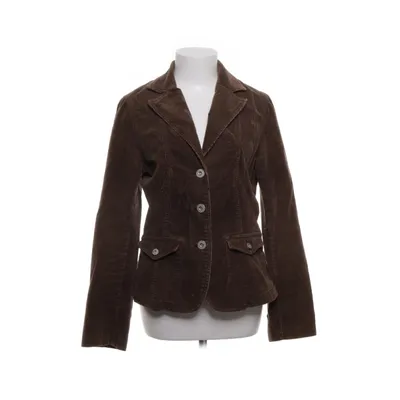 Blazer (Brown) from KappAhl Cotton, Elastane, Polyester