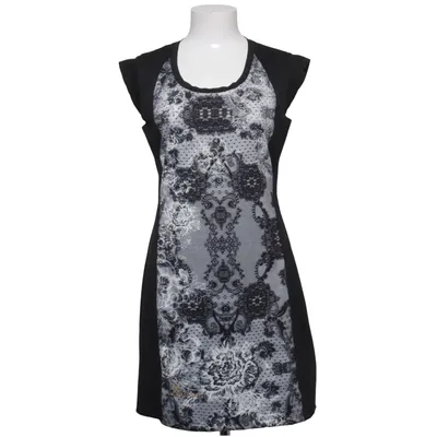 Kleid (Schwarz, Grau, Weiß) von Desigual Elasthan, Polyester, Viskose