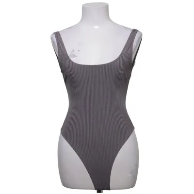 Maillot de bain une pièce (Gris) de Understatement Élasthane, Polyamide