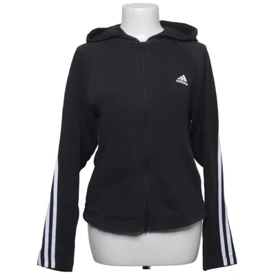 Hættetrøje (Sort) fra Adidas Bomuld, Genanvendt polyester