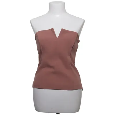 Tubtopp (Brun) från Zara Elastan, Polyester, Viskos