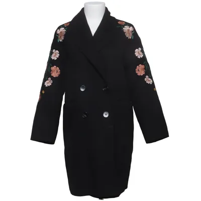 Kappa (Svart, Flerfärgad) från Hallhuber Donna Polyester, Viskos, Ull