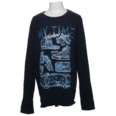Long sleeve T-shirt (Blue, Multicolored) from C&A Cotton