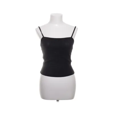 Crop top (Svart) från Bik Bok Elastan, Metallfiber, Polyamid