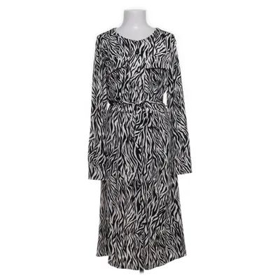Jurk (Zwart, Wit) van Freequent Elastaan, Polyester