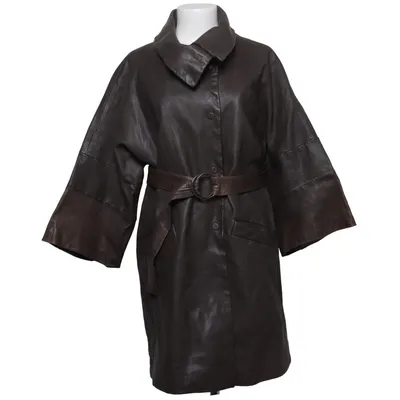 Jas (Bruin) van Gerard Darel Katoen