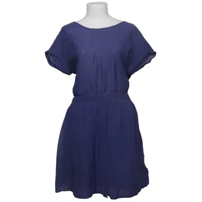 Robe portefeuille (Bleu) de Mango Casual Coton, Viscose