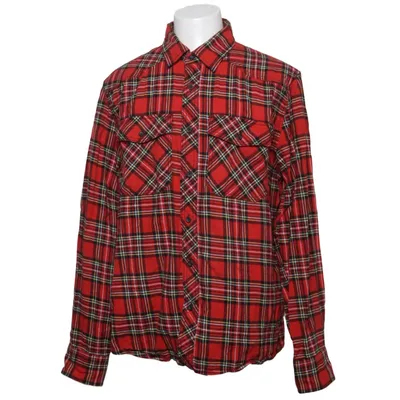 Chemise en flanelle (Rouge, Noir, Vert) de Brandit Coton