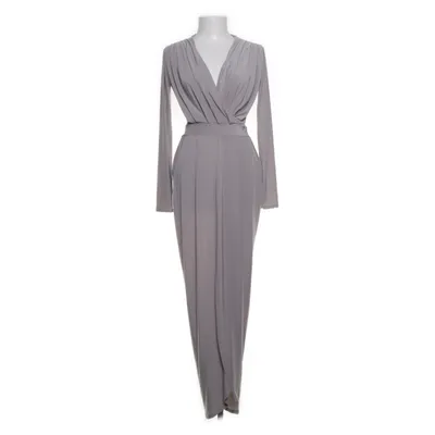 Maxi dress (Gray) from Missi London Elastane, Polyester