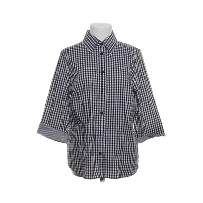 Skjorta (Svart, Vit) från Erfo Bomull, Elastan, Polyamid