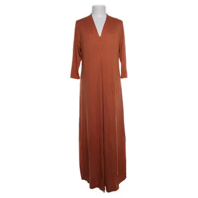 Maxi jurk (Oranje) van Reyes Torres Elastaan, Viscose