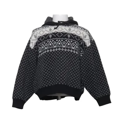 Hoodie (Black, White) from For Sail Co Acrylic, Wool
