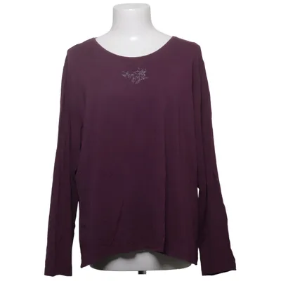 Långärmad t-shirt (Lila) från Lebek Collection Elastan, Viskos