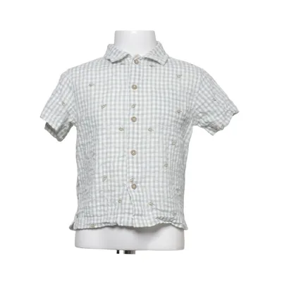 Short sleeve shirt (Green, White) from Newbie by KappAhl Cotton