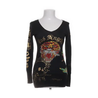 Lange mouwen shirt (Zwart, Meerkleurig) van Ed Hardy by Christian Audigier Katoen