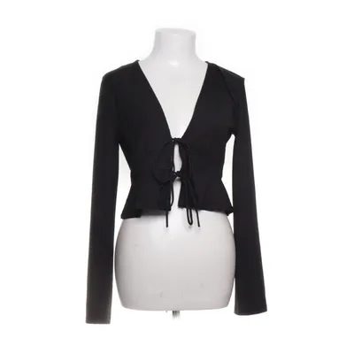 Wrap top (Black) from Gina Tricot Elastane, Polyester