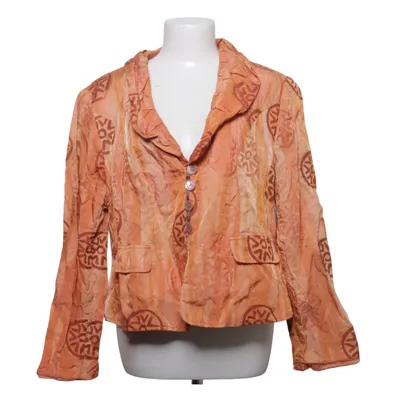 Blazer (Orange) de Marcona Coton, Lin, Fibre métallique, Polyamide, Polyester
