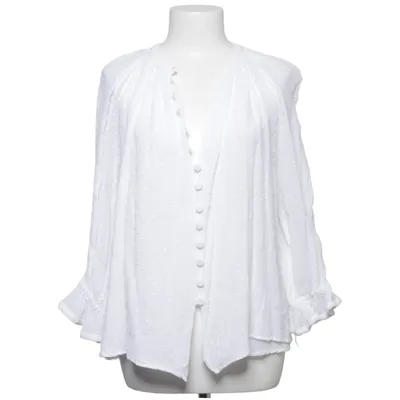 Blouse (Blanc) de Zara Polyester, Viscose