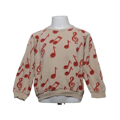 Sweatshirt (Beige, Rød) fra Mini Rodini Bomuld