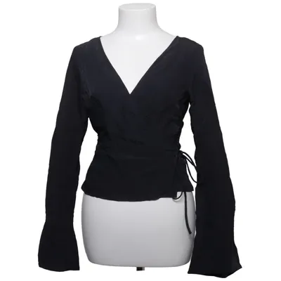 Blouse portefeuille (Noir) de Divided by H&M Polyamide, Polyester