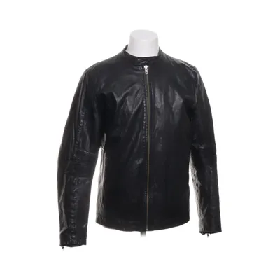 Læderjakke (Sort) fra Core by Jack & Jones Læder, Polyester