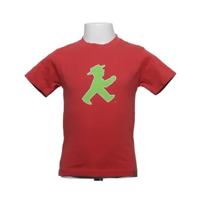 T-shirt (Rouge, Vert) de Ampelmann Coton biologique