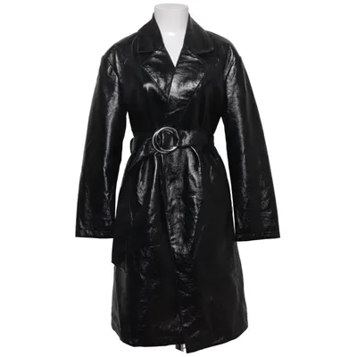 Mantel (Schwarz) von Miss Selfridge Polyester, Polyurethan