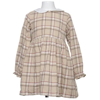 Klänning (Beige, Vit, Röd) från Lil' Atelier Ekologisk bomull