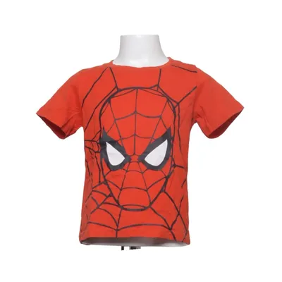 T-shirt (Red, Black) from Marvel Cotton, Polyester