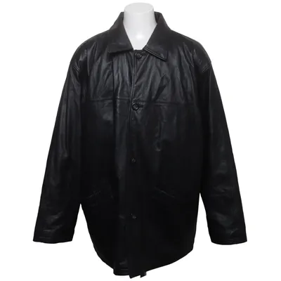 Läderjacka (Svart) från Henry Morell Acetat, Skinn, Polyamid, Polyester