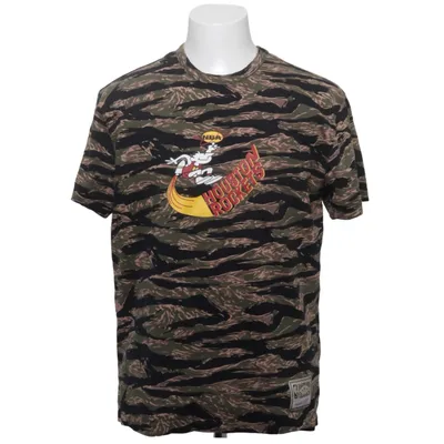 T-shirt (Green, Black, Beige) from Hardwood Classics x Mitchell & Ness Cotton