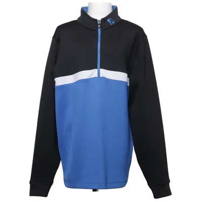 Cykeltröja (Blå, Svart, Vit) från Footjoy Junior Elastan, Polyester