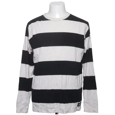 Langærmet t-shirt (Sort, Hvid) fra Neighborhood Bomuld