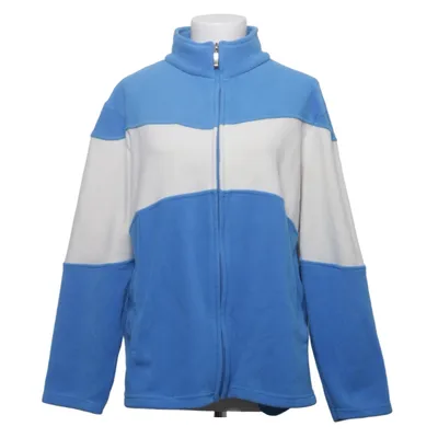 Fleecejakke (Blå, Hvid) fra Active Polyester