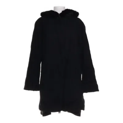 Manteau (Noir) de Worthington Polyester, Fourrure de lapin, Laine