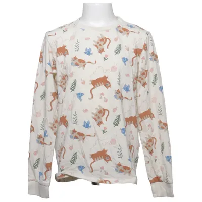 T-shirt à manches longues (Beige, Multicolore) de Åhléns Kids Coton, Élasthane