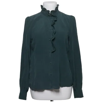 Blouse (Groen) van Sézane Polyester, Zijde