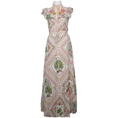 Maxi dress (Beige, Multicolored) from Farm Rio Viscose