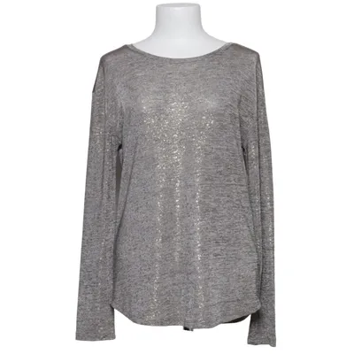 Lange mouwen shirt (Grijs, Goud, Meerkleurig) van Oui Elastaan, Polyester