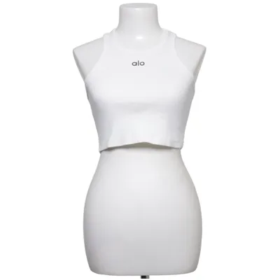Crop top (Wit) van Alo