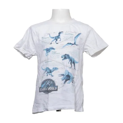T-shirt (Blanc, Bleu, Noir) de Jurassic World Coton