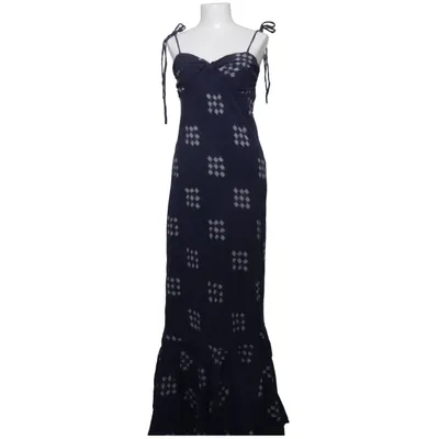 Maxi jurk (Blauw, Wit) van Denim & Supply Ralph Lauren Katoen