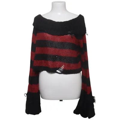 Pull-over (Noir, Rouge) de Killstar Acrylique