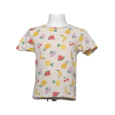 T-shirt (Beige, Flerfarvet) fra Rikiki Bomuld